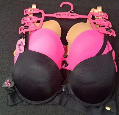 Betsey Johnson Three Piece Mixed Bra Pack 34C  - Image 1 of 4