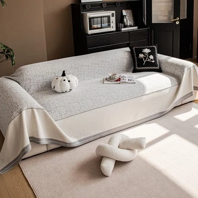 Minimalist Non Slip Sofa Throw Blanket for All Seasons - Image 1 of 4