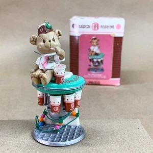 Baskin Robins You Malt My Heart Holiday Ornament 1990 Enesco - Picture 1 of 12
