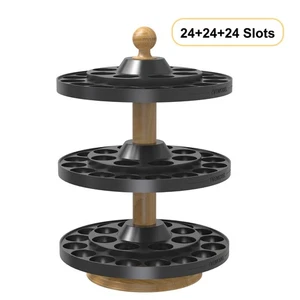 33mm Pigment Bottle Spinning Rack Stand Holder Shelf for CITADEL Paint 12ml 18ml - Picture 1 of 6