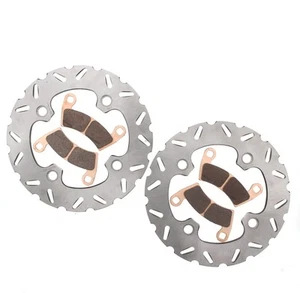 Brake Rotors & Brake Pads fit Polaris RZR Turbo S 2020 2021 Rear RipTide - Picture 1 of 5