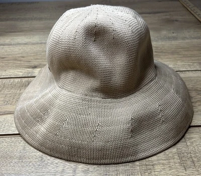 Sombrero cubo Scala Collezione ala ancha paja bronceado talla única Foto 1 de 4