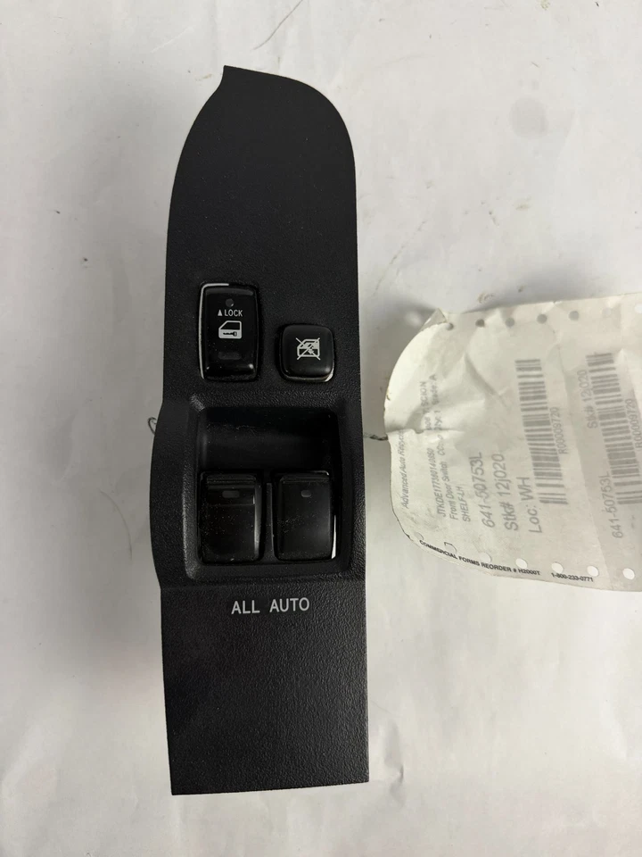 Interruptor de control de ventana maestra del lado del conductor delantero izquierdo Scion TC 2005-2010 OEM Foto 1 de 4