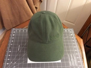 DULUTH TRADING Company Olive Baseball Hat Fleece Material Strapback M/L - Picture 1 of 6