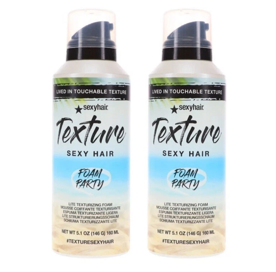 Sexy textura para el cabello sexy espuma para el cabello fiesta 5,1 oz (paquete de 2) Foto 1 de 1