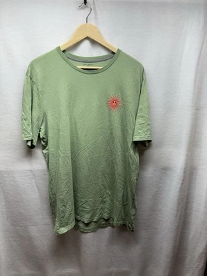 Volcom Stone Green Short Sleeve Cotton T-Shirt Men's Large Nice Graphic - Image 1 of 4