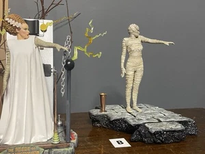 X-Plus The Bride of Frankenstein Model Kit Custom Base Stone Floor Horizon “B” - Picture 1 of 6