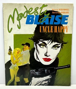 MODESTY BLAISE - ONKEL HAPPY Peter O'Donnell, Jim Holdaway GRAPHIC NOVEL COMIC - Bild 1 von 10
