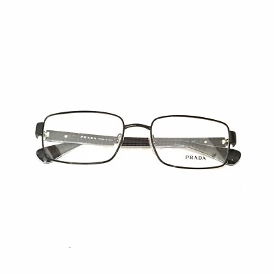 Prada Eyeglasses VPR 60Q Black 7AX-1O1 Size 54mm Optical Frame - Image 1 of 4