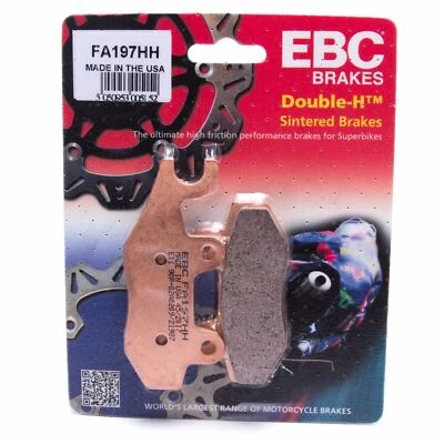 EBC FA197HH Sintered Brake Pads for Daelim Roadsport 250 10-16 - Image 1 of 4