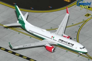 GEMINI JETS MEXICANA BOEING B737-800W 1:400 DIECAST MODEL GJMXA2266 IN STOCK - Picture 1 of 1
