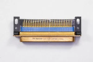 M24308/24-76F Positronic High Density D-Sub Connector Plug Male RA 62 Pos 3 Row - Picture 1 of 4