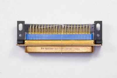 M24308/24-76F Positronic High Density D-Sub Connector Plug Male RA 62 Pos 3 Row - Image 1 of 4