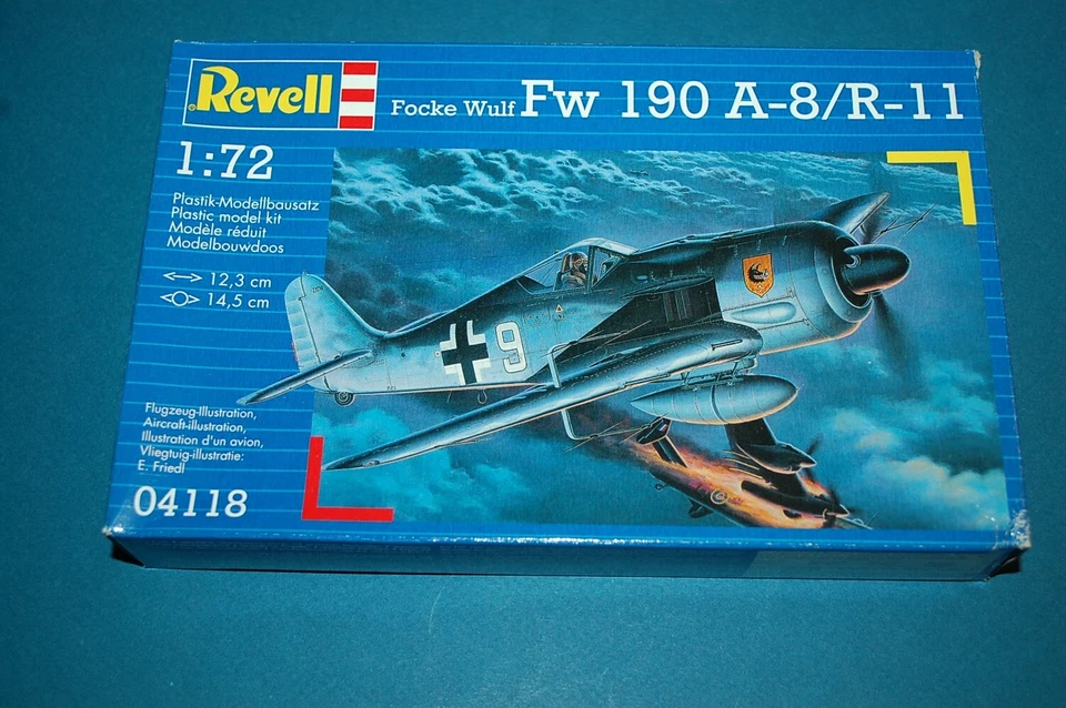 Revell 04118 - Fw 190 A-8/R11  scala 1/72 - Immagine 1 di 1