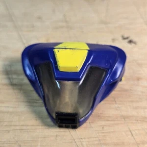 Casco de motociclista de colección Ratones de Marte Modo púrpura con amarillo 1993 solo reemplazo - Imagen 1 de 2