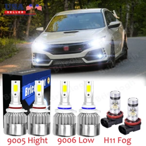 Luces led para Honda Civic 2006-2015 LED faros antiniebla kit de bombillas - Imagen 1 de 12