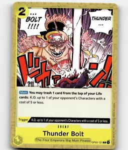 Donnerbolzen Säulen der Stärke #OP03-121 One Piece TCG - Bild 1 von 2