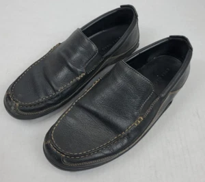 Cole Haan Mens's Tucker Venetian Black Leather Loafer C03557 Size 12 M - Picture 1 of 12