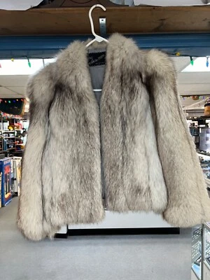 FUR COAT GANZ FURS BY THEO DAYTON OHIO 银狐狸? — 第 1/4 张图片