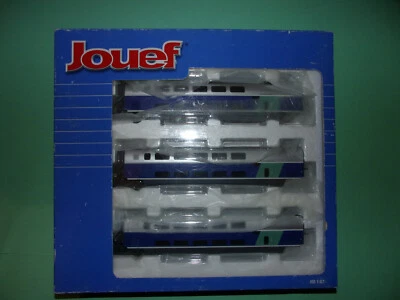 JOUEF coffret 3 voitures voyageurs 2ième classe TGV RAME600 HJ4038 NEUF (n°1bis) - Photo 1/4