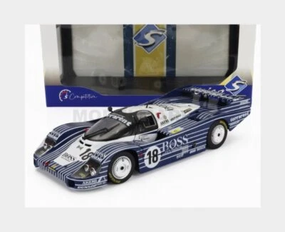 SOLIDO 1805507 PORSCHE - 956L 2.6L TWIN TURBO TEAM OBERMAIER RACING BOSS N 18 24 - Immagine 1 di 2