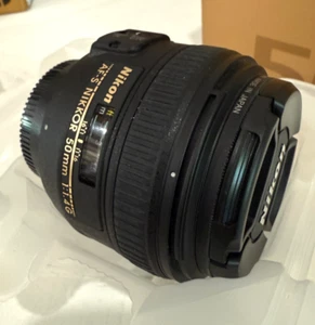 Nikon AF-S FX NIKKOR 50mm F/1.4G Objektiv neuwertig nie benutzt + Nikon NC Filter - Bild 1 von 5