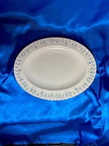 Royal Albert bone china 13 3/4” x 10 7/8 ” oval platter “Memory Lane” pattern - Picture 1 of 3