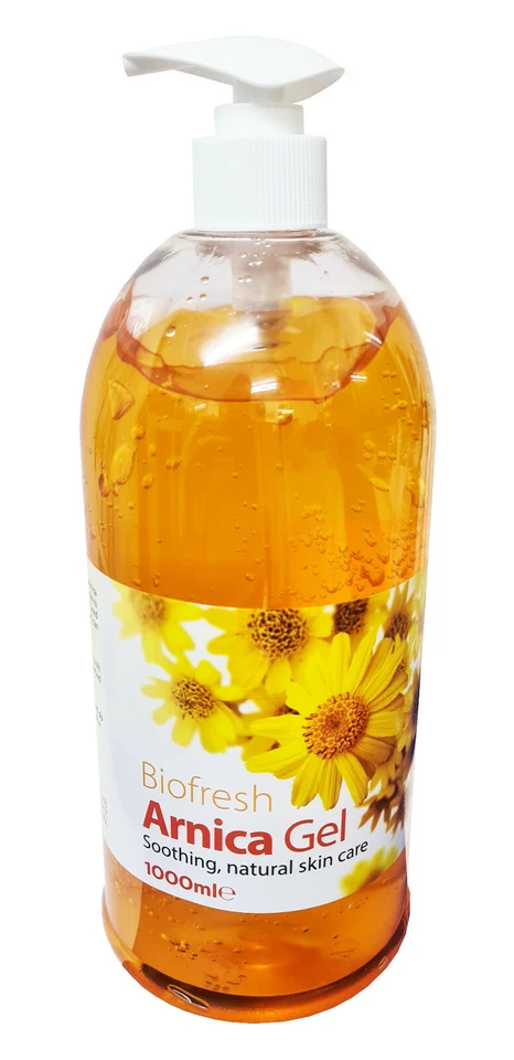 1 Litre BIOFRESH Arnica Gel, Natural Herbal Muscle Relaxation, Pains & Aches - Image 1 of 1