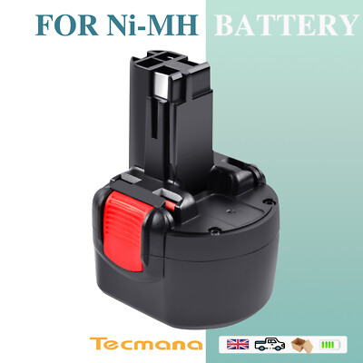 Batería 9.6V 4000mAh Ni-MH Para Herramientas Bosch - Compatible BAT048, BAT100, Nueva