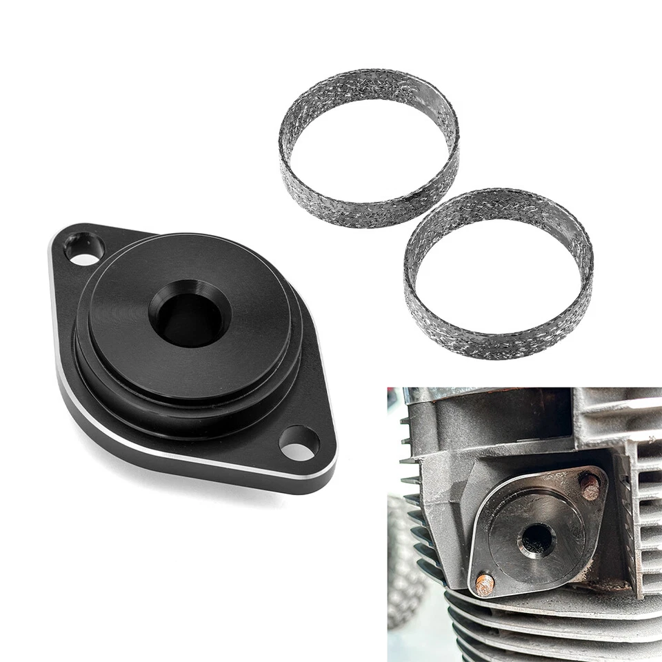 Herramienta de instalación de sello de escape y juntas cónicas para Harley Big Twin Sportster Dyna Foto 1 de 4