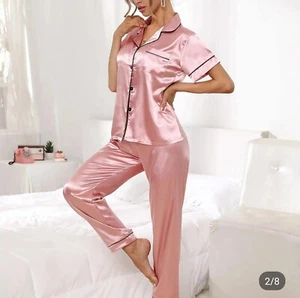 Women's Pajamas Satin - Picture 1 of 4