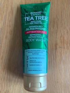 Brand New EVELINE 100% Pure Tea Tree Antibacterial Body Wash 250ml VEGAN - Picture 1 of 3