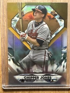 2022 Topps Series 2 Diamond Greats Die-Cuts Chipper Jones #DGDC-27 HOF Braves - Picture 1 of 2