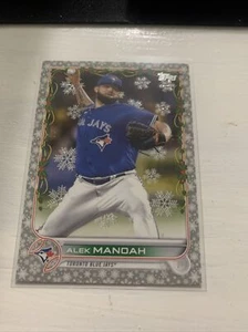ALEK MANOAH 2022 TOPPS HOLIDAY METALLIC PARALLEL #HW71 - Picture 1 of 2