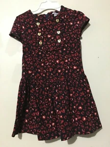 Hartstrings Cotton Blend Size 6 Floral Heart Design Dress Girls Kids - Picture 1 of 8