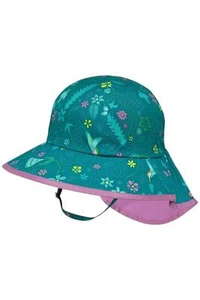 Sunday Afternoons Kid'sb Girl Sun Hat with Neck Flap Morning Birds - Picture 1 of 1