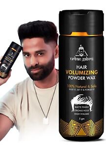 3x UrbanGabru Hair Volumizing Powder Wax strong hold For Men 10g - Free Shipping