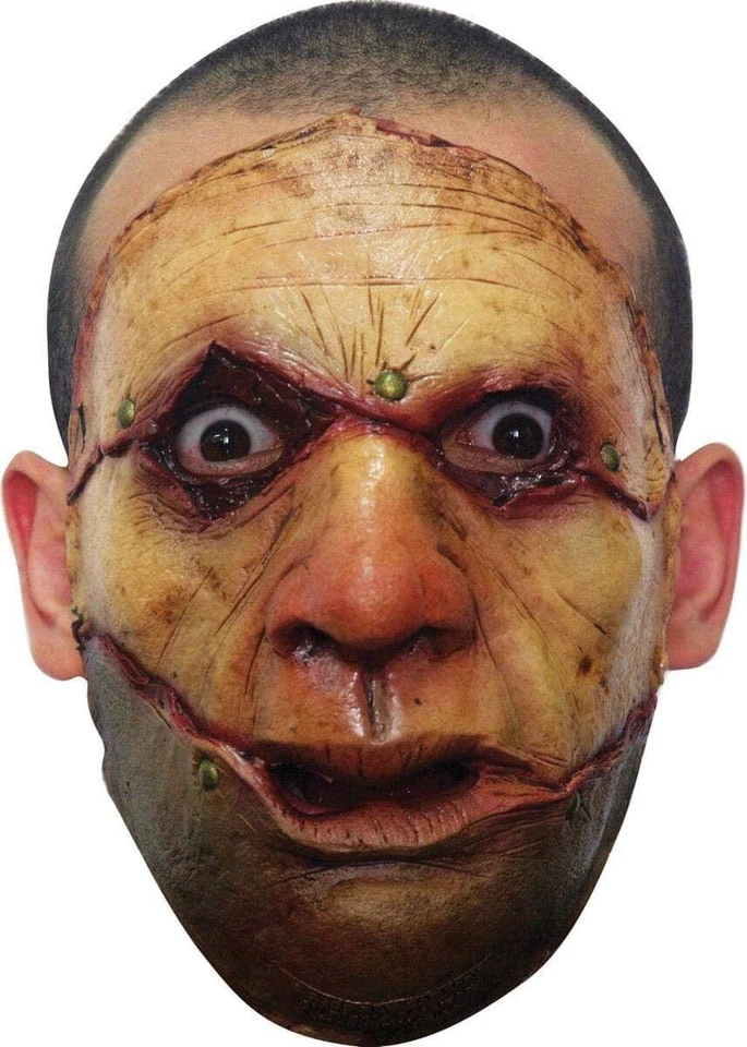 Serial Killer 3 Latex Mask Zombie Fancy Dress Halloween Adult Costume Accessory - Image 1 of 1
