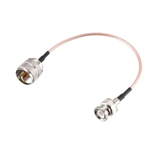 100cm Jumperkabel RG-316 Koaxkabel mit BNC-Stecker /  PL-Stecker - Bild 1 von 2