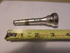 Vintage Trumpet Horn Mouthpiece Guard King 7C Brass Music Nickel Plate Free Ship