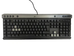 Corsair Raptor K30 Gaming Tastatur USB Rot LED Makro Anti-Ghosting QWERTZ DE - Bild 1 von 2