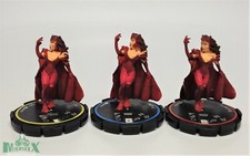 Heroclix Infinity Challenge set Scarlet Witch #103, #104, #105 R/E/V figures!