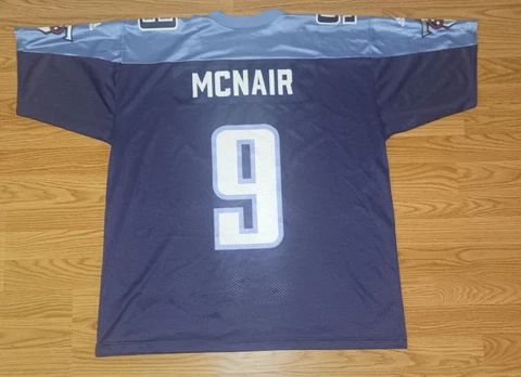 TENNESSEE TITANS JERSEY STEVE MCNAIR  MENS SIZE EXTRA LARGE By ADIDAS VINTAGE Cover
