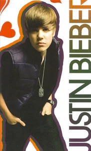 Adesivi murali JUSTIN BIEBER 15 grandi decalcomanie decorazione stanza autoadesivi febbre bieber - Foto 1 di 3