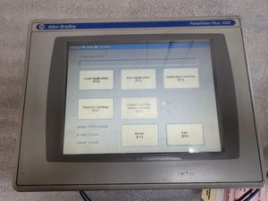 ALLEN BRADLEY PanelView Plus 1000 w/ 2711P-RP6 Logic Module USED - Picture 1 of 5