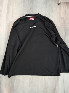 CCM Hockey Trainingstrikot Senioren/Erwachsene schwarz XL #33 - Bild 1 von 5