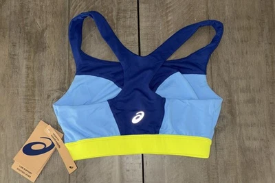 ASICS спортивный бюстгальтер новый сильный перепрофилированный бюстгальтер тренировочная одежда размер маленький тренажерный зал - Изображение 1 из 4