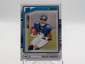 2024 Panini Donruss MALIK NABERS #383 Rated Rookie New York Giants RC - Bild 1 von 2