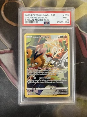 Galarian Zapdos SWSH283 SWSH: Sword & Shield Promo Cards Holo PSA 9 - Image 1 of 2