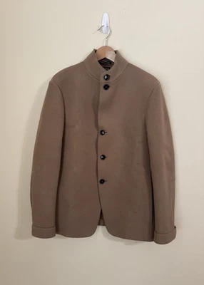 Chaqueta Abrigo Lana Zegna Oasi Marrón 48 Foto 1 de 4